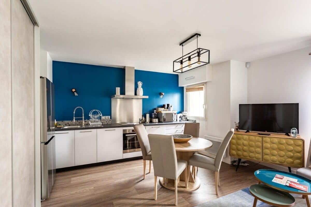 Le Saint Helier -Appartement Cosy Et Calme Parking 雷恩 外观 照片